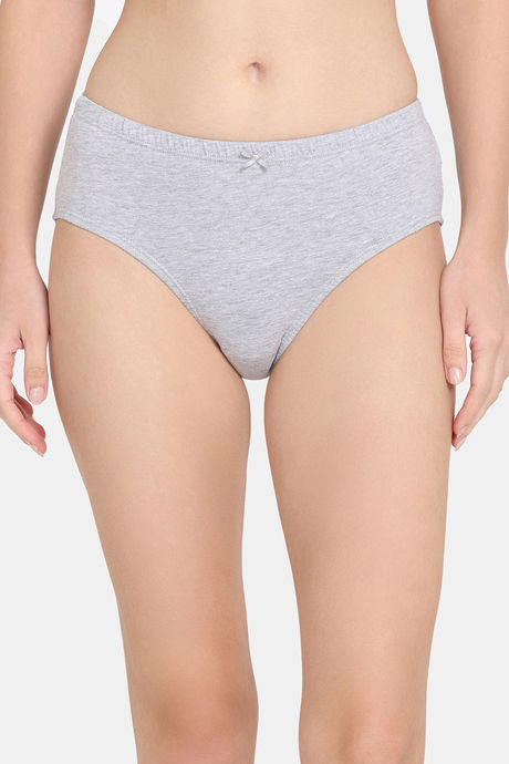 Rosaline Medium Rise Full Coverage Hipster Panty (Pack of 5) - Multicolor — image 2